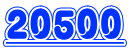 ２０５００